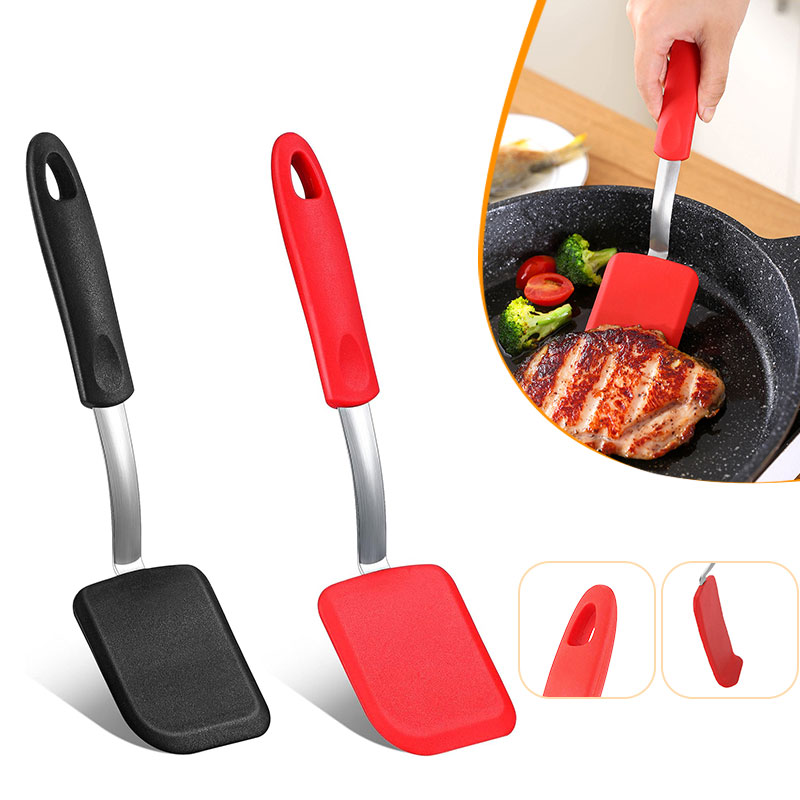 Okonomiyaki Spatula - Spatule à biscuits en Silicone, tourneur