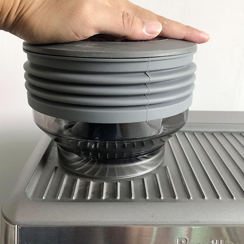 Breville Espresso Barista Express - Soufflet en silicone et trémie à