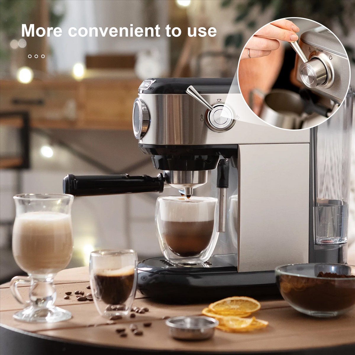 Breville Espresso Barista Express - (A25M) Levier vapeur de rechange pour