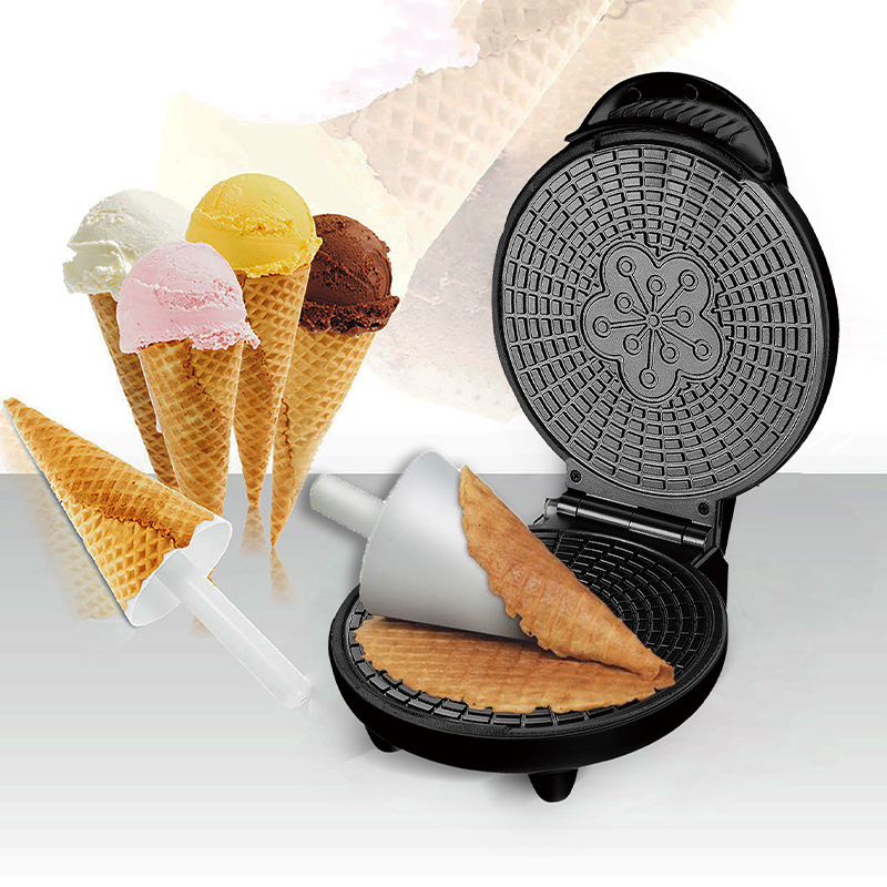 Waffle Cone Maker - Machine électrique à rouler les œufs