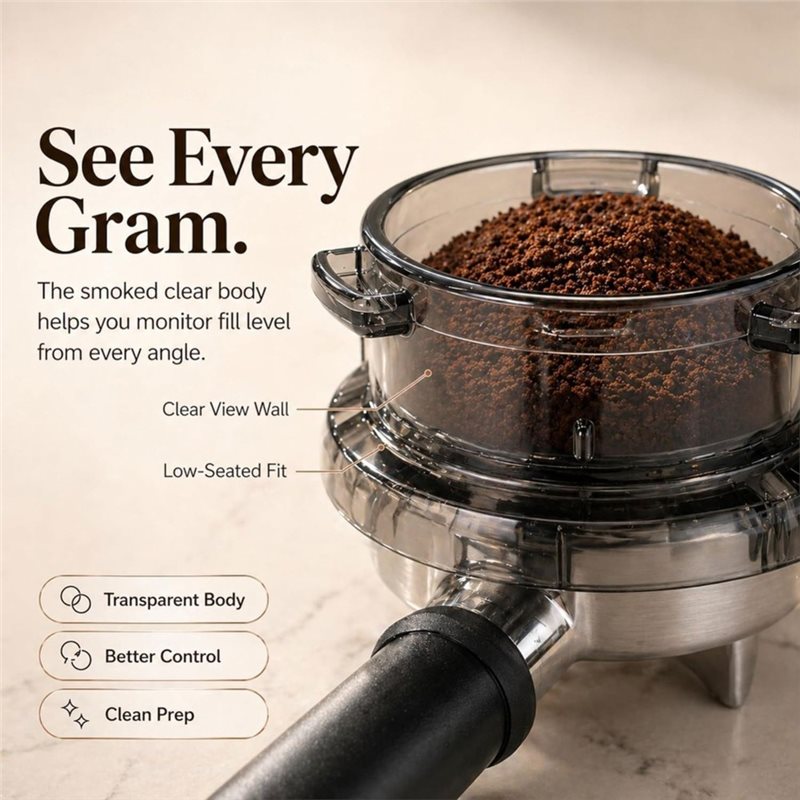 Breville Espresso Barista Express - Promotion ! Entonnoir à dosage Twist-Lock
