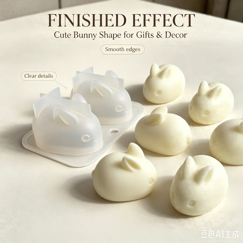 Moule en silicone 3D mini lapi - Bunny Cake Mold avis et prix