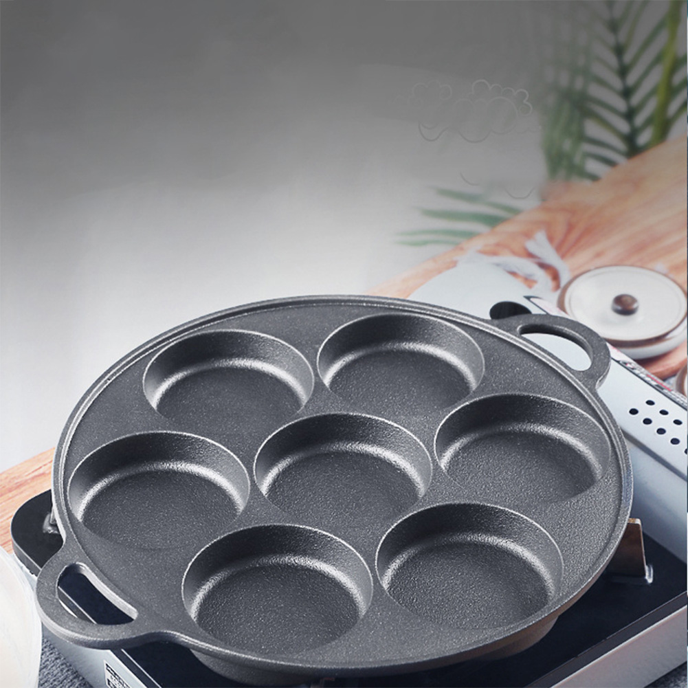 Poêle à frire 7 trous en fonte - Cast Iron Corn avis et prix